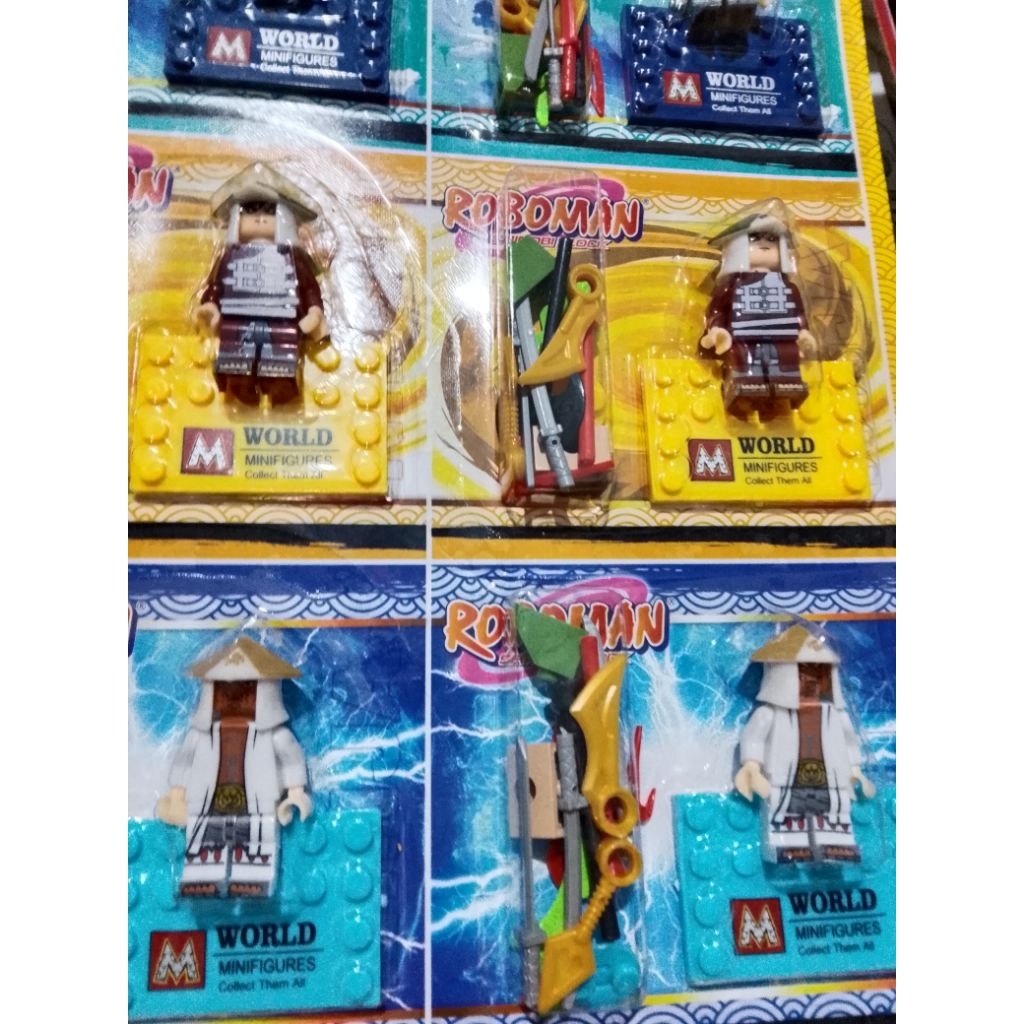 mainan lego shinobi naruto new/action figure roboman