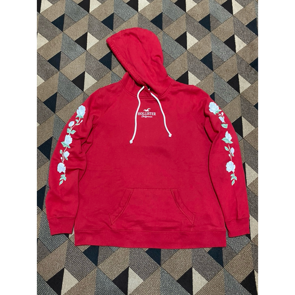 •Hollister california roses hoodie