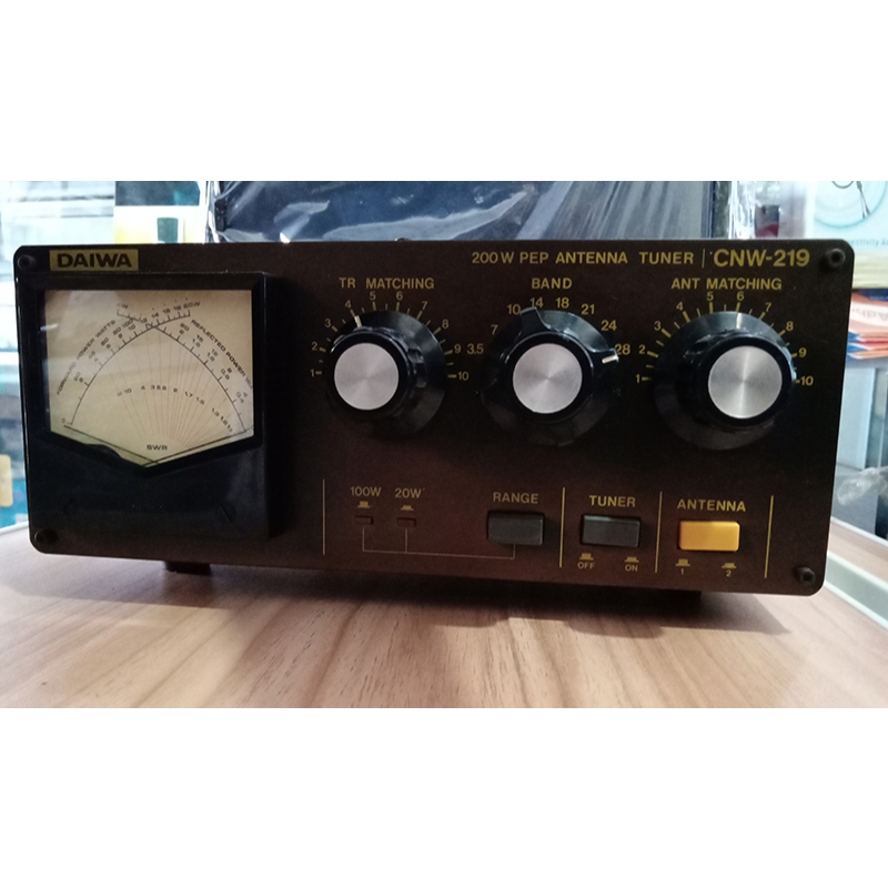 Daiwa 219 Tuner HF All Band 1-30 MHz Jpn