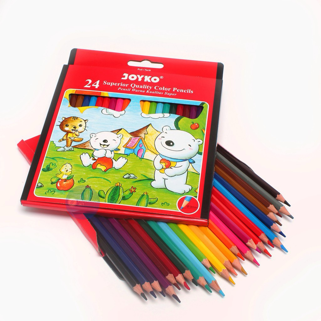 PENSIL WARNA JOYKO 24 WARNA