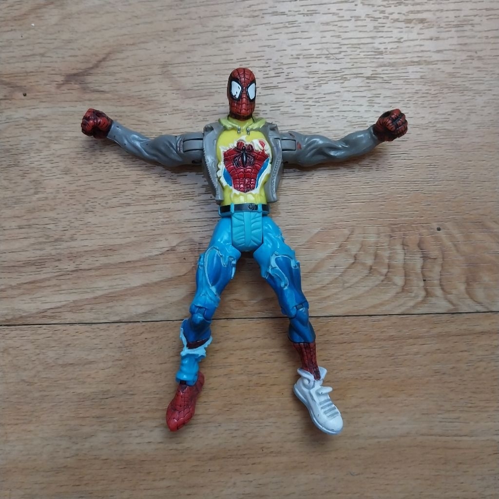mainan spiderman vintage toybiz jadul antik 1999