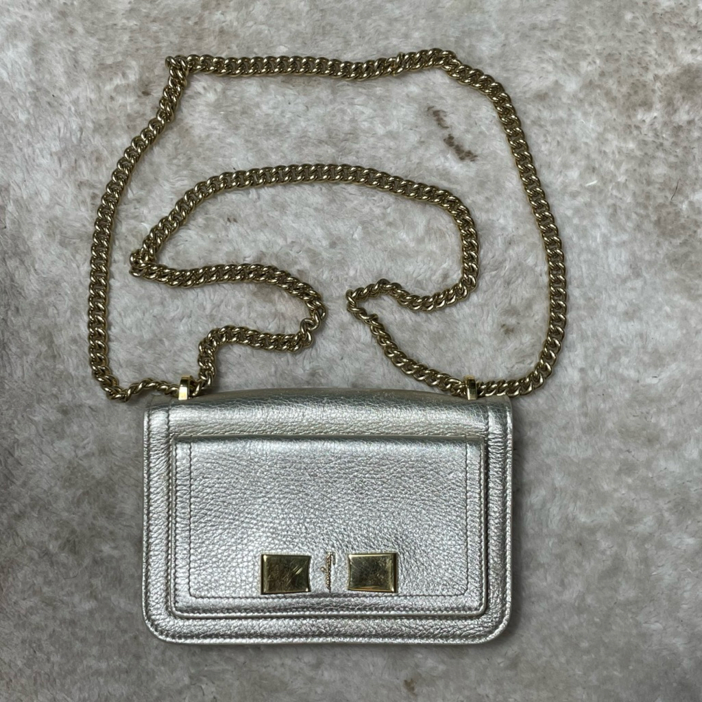 Mini Sling bag / Hand bag S4LV4T0R F3R4G4M0 original made in Italy leather