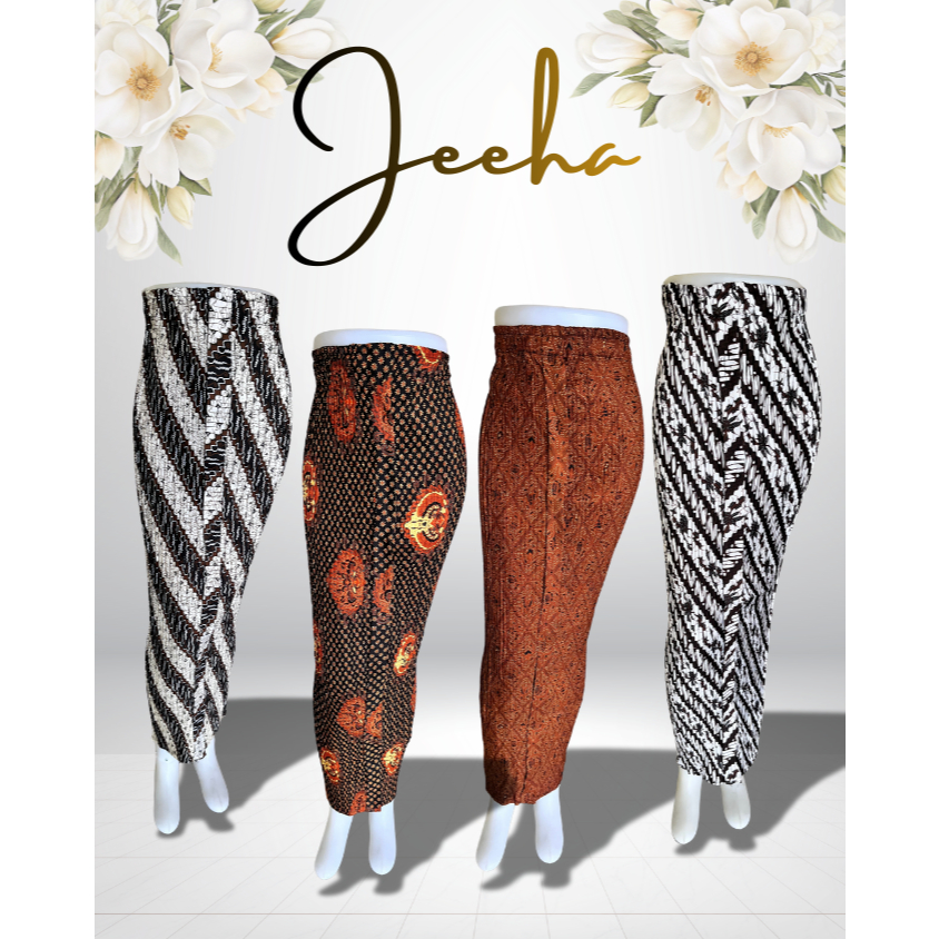 Rok Plisket Batik Wiru Motif Pakem, Lereng, Parang Bahan Premium Nyaman