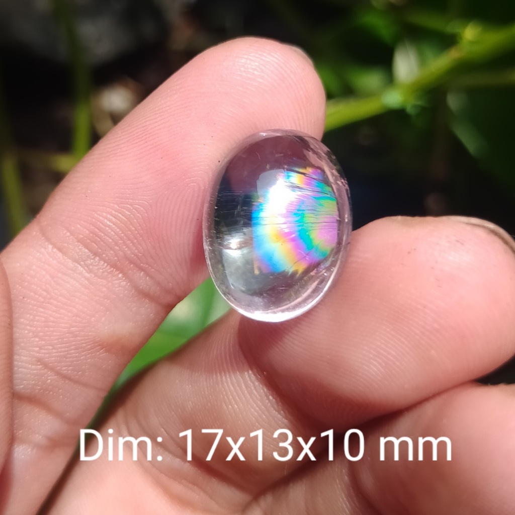 BATU KECUBUNG PELANGI BENING ASLI NATURAL cek batu lainnya yaman api wulung opal bacan permata kalim