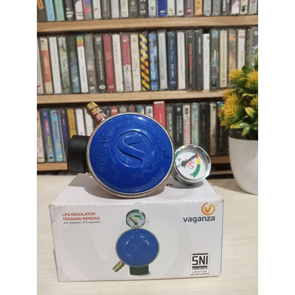 Regulator Vaganza Tekanan Rendah Tipe Klik Original Aman 100%