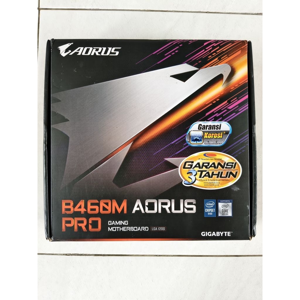 [Bundle] Motherboard GIGABYTE B460M AORUS PRO + Intel i5-10400F