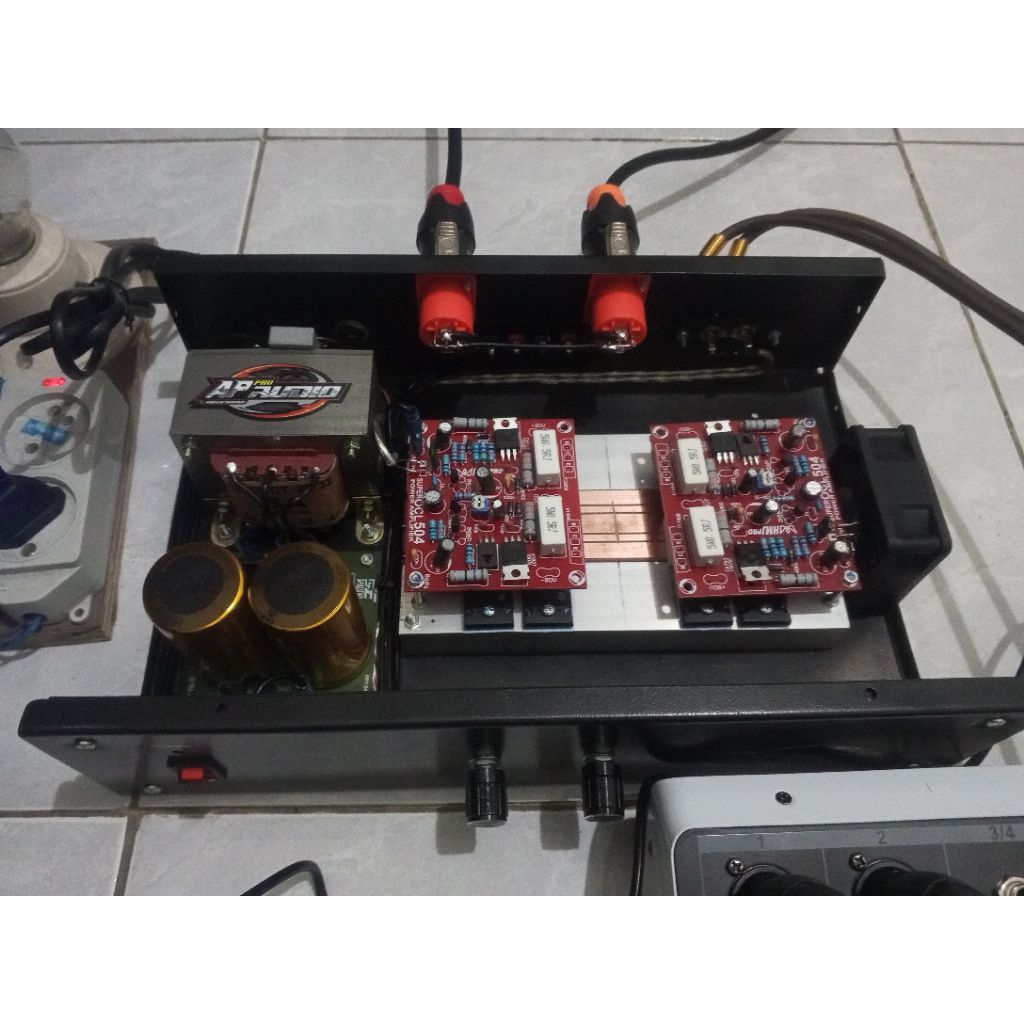 Power audio 2ch 5a ct45 tanggung