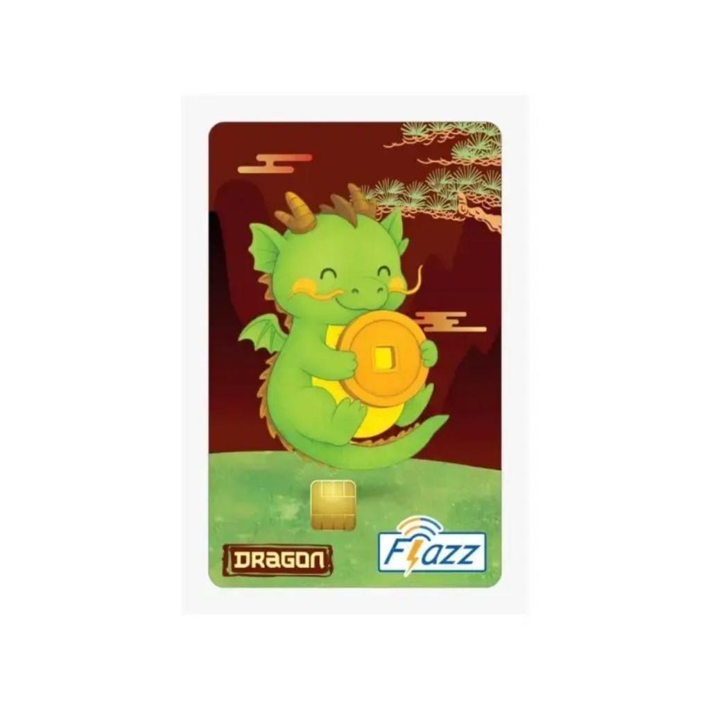 Kartu Flazz gen 2 BCA Shio Dragon/Naga