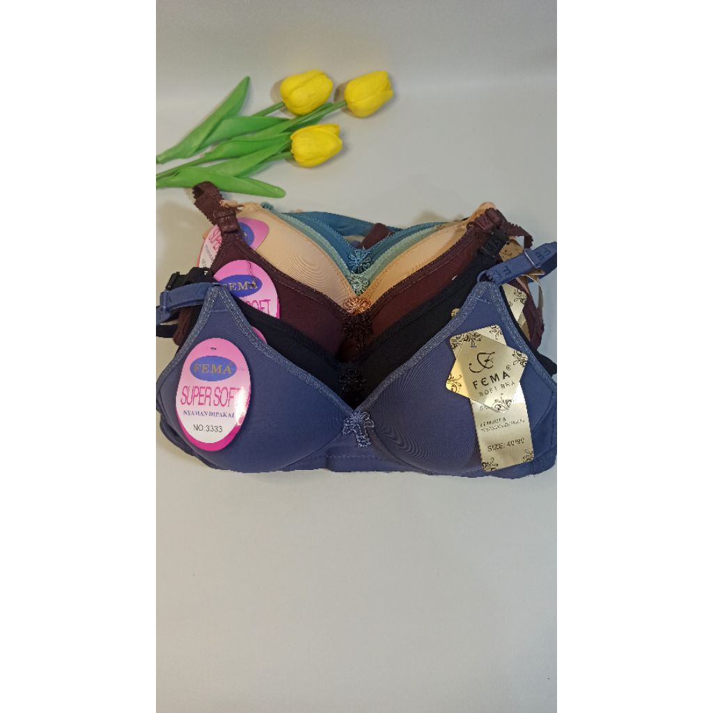 BRA FEMA KAIT 2 CUP A BH FEMA TANPA KAWAT