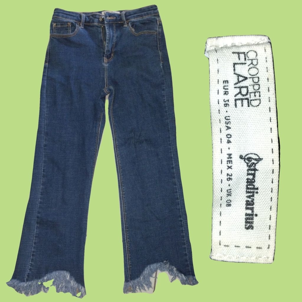 Flare Jeans Stradivarius Preloved Good Condi by @letteirbox