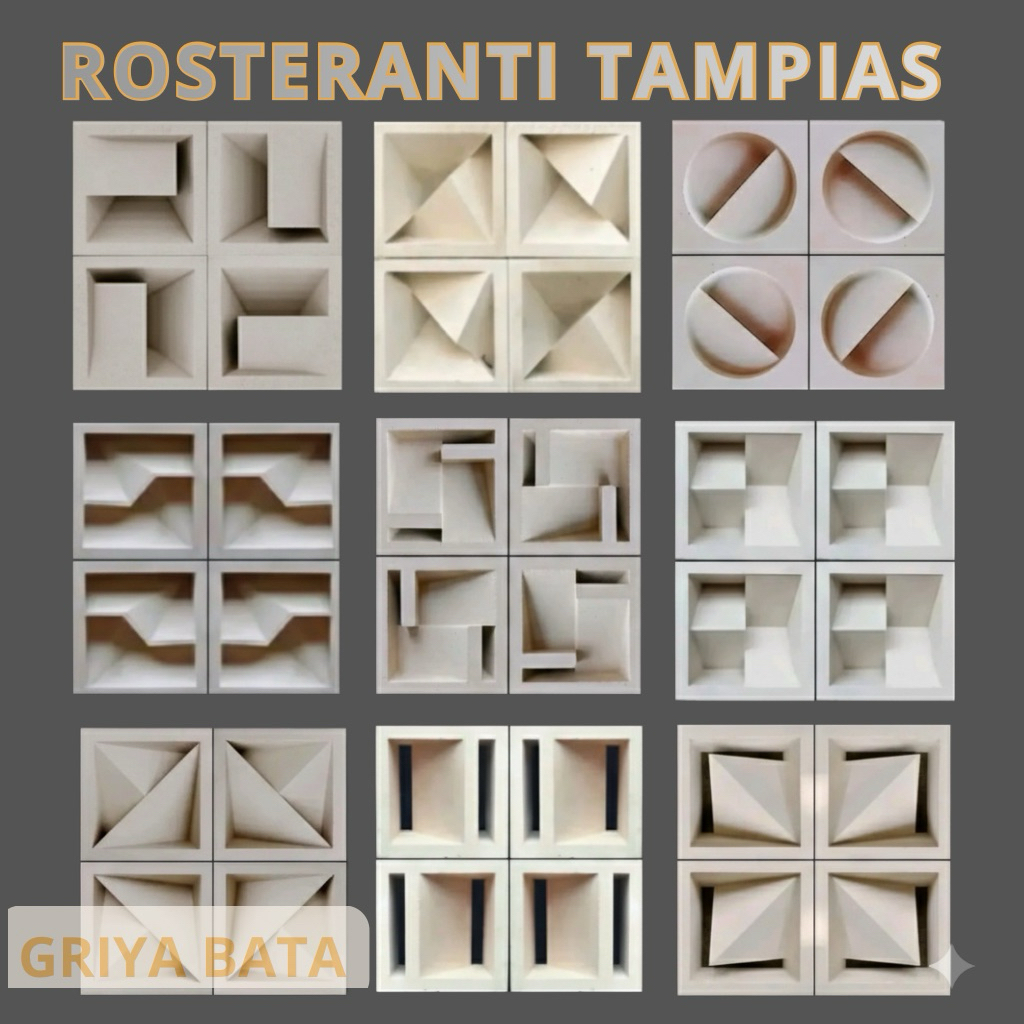 Roster beton,roster minimalis,Roster putih,roster abu,bata Roster,loster beton, loster minimalis, lo