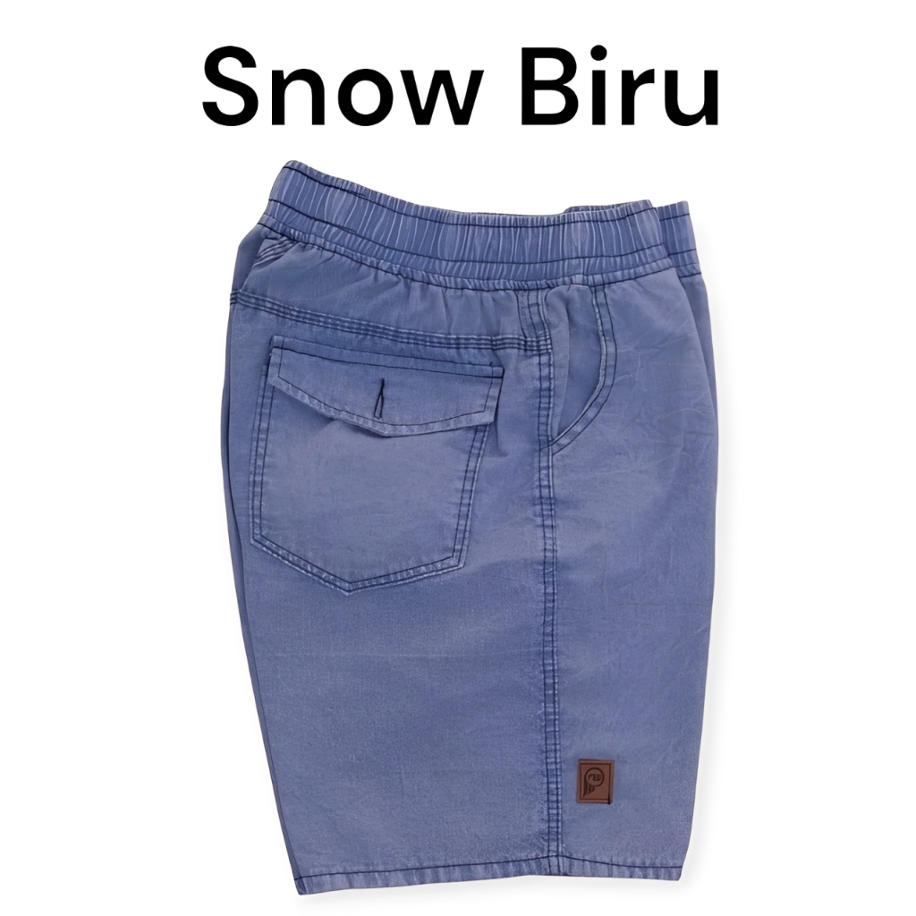 3PCS CELANA PENDEK PRIA DEWASA JEANS PINGGANG KARET ELASTIS | CELANA PENDEK COWOK | BOARDSHORT