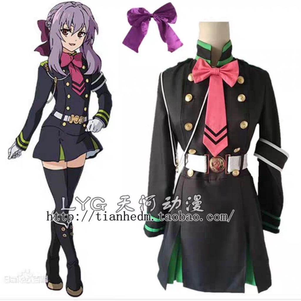 [PO] shinoa costume cosplay anime seraph of the end