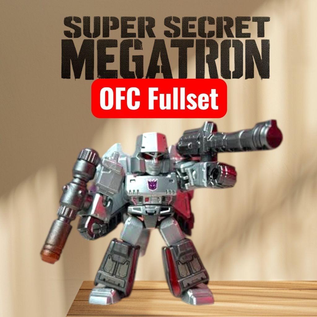 Blokees Transformers GVD 01 MEGATRON (SUPER SECRET) OFC Fullset