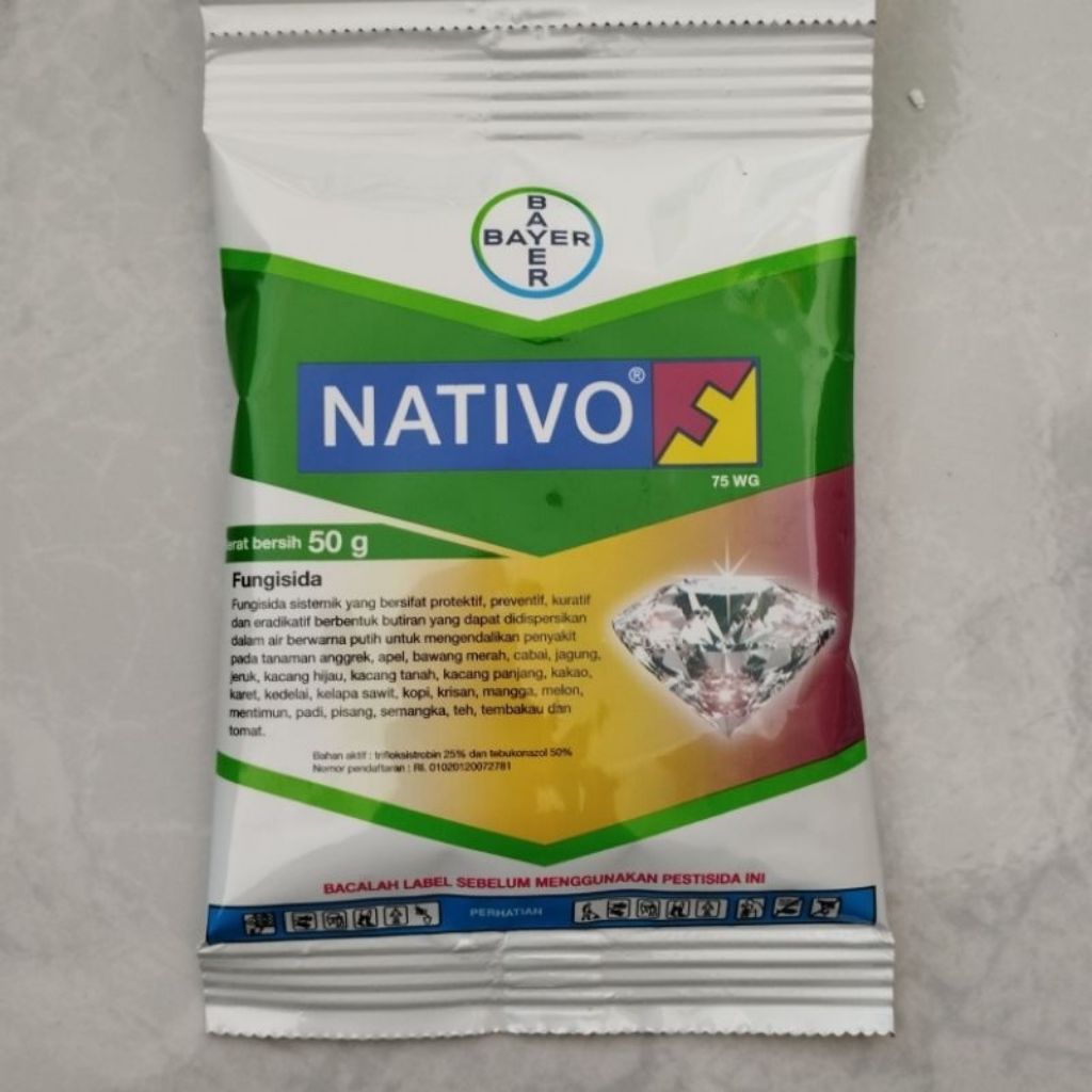 Fungisida Nativo 50 Gram 75 WG ORI 100%