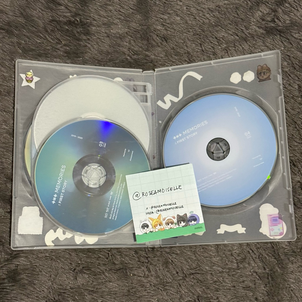txt soobin memories dvd photocard tubatu memo