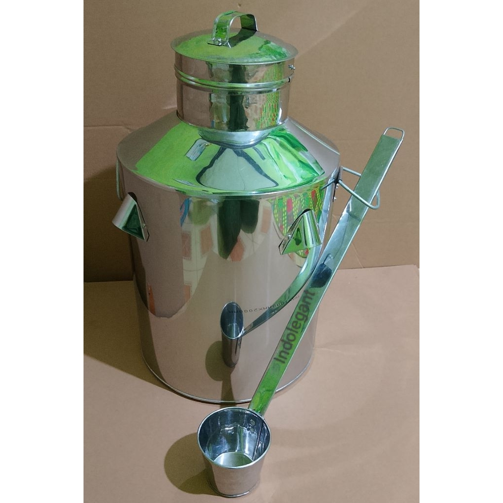 Dandang bajigur besar&tebal, wedang jahe, stenlis steel