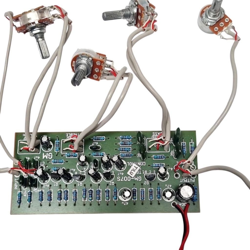 kit tone control stereo GM-007S