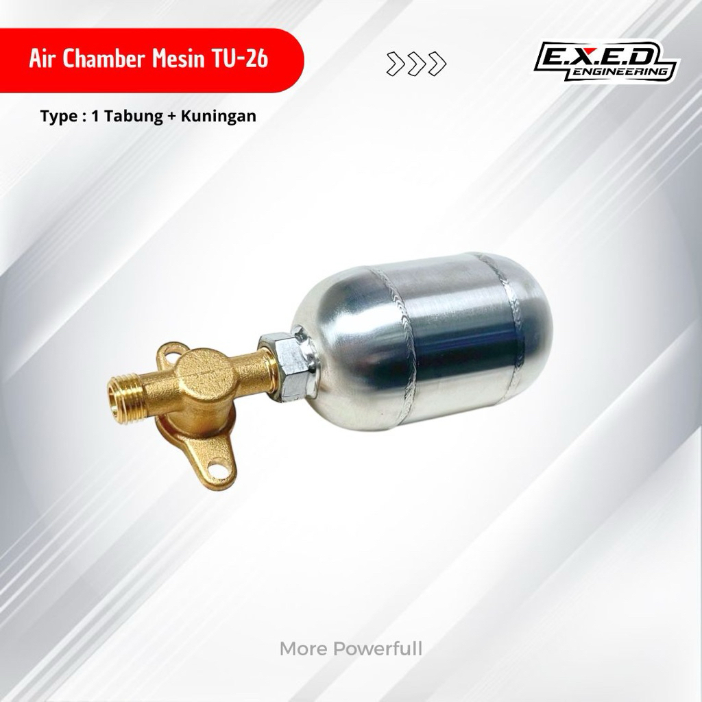 Tabung chamber mesin sprayer TU26 by EXED Chamber stainless for exhaust sprayer