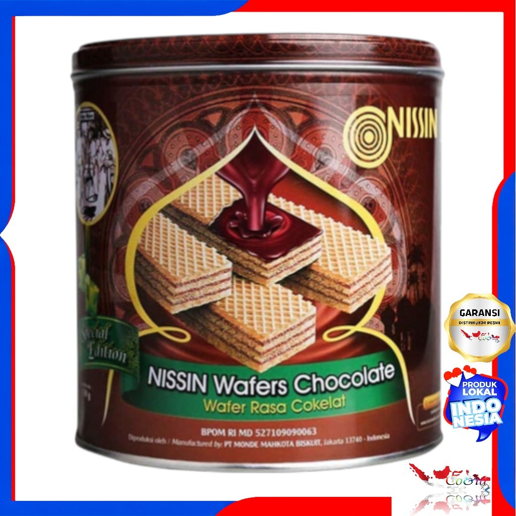 Nissin Wafer Chocolate / Nissin Kaleng / Nissin Wafer chocolate