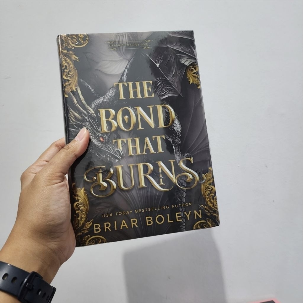 [READY NEW EN] THE bond that burns by Briar Boleyn (hardcover us delixe import original)
