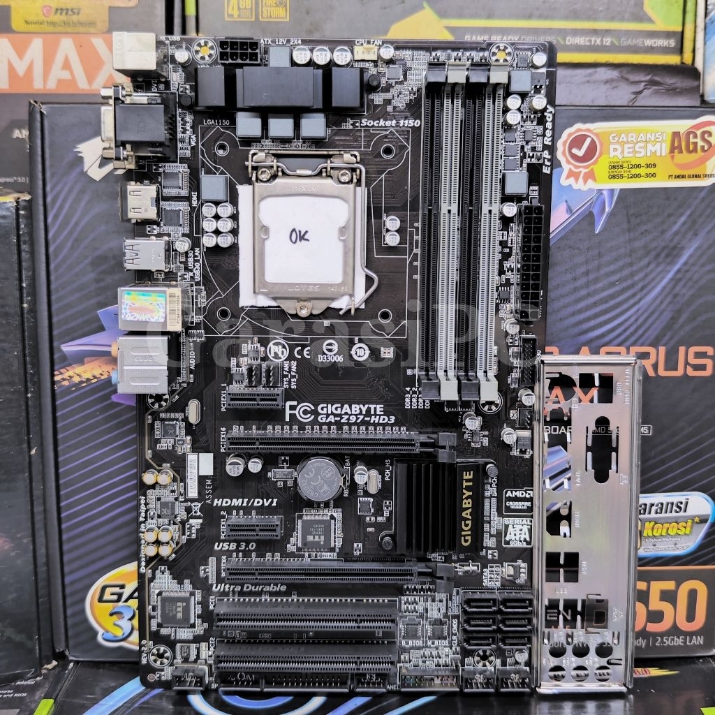 Motherboard Z97 Gigabyte GA-Z97-HD3 Socket LGA 1150