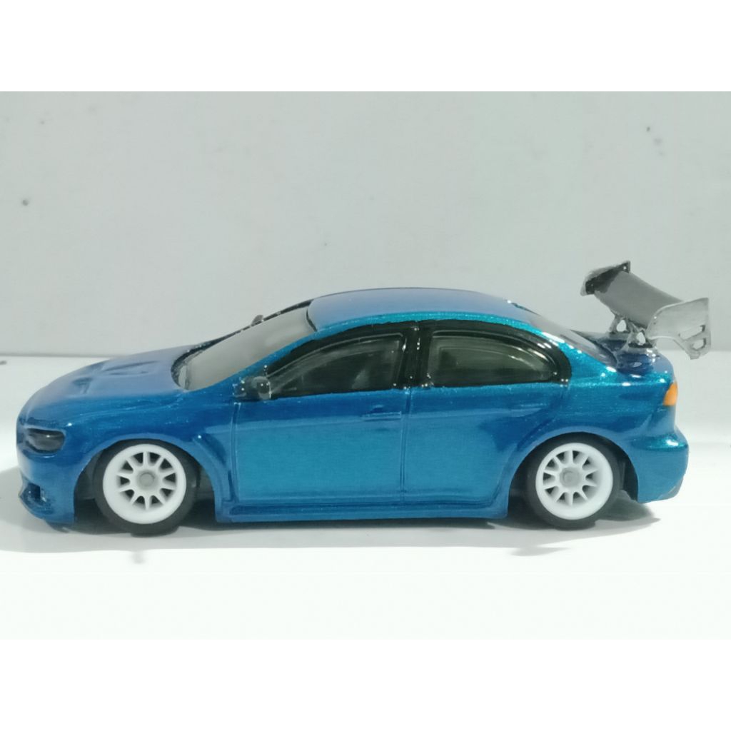 hotwheels custom Mitshubishi lancer evo x