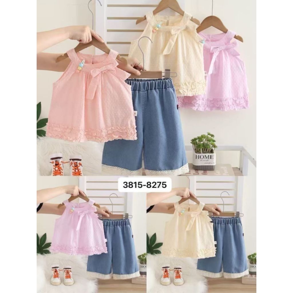 (RUMAHSHABIL)Set Kulot Katbol Warna Warni