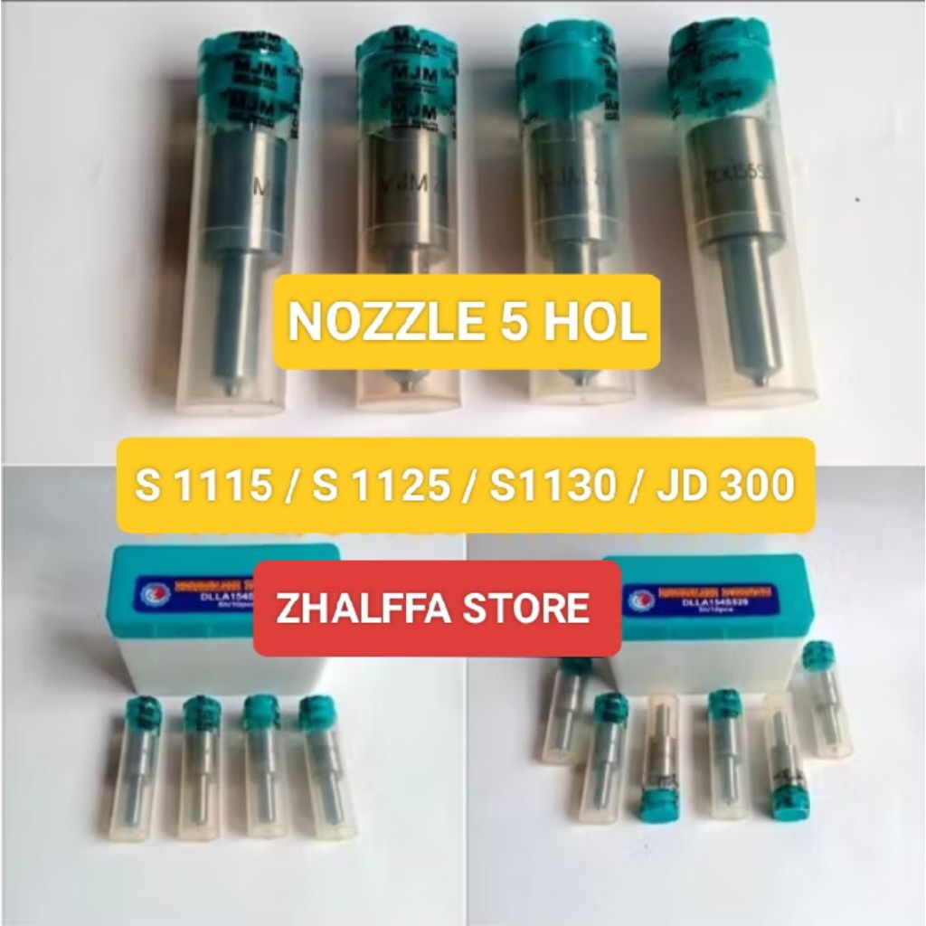 NOZZLE / NOKSEL DONGFENG 5 HOL S 1115/S 1125/S 1130/JD 300 / NOZZLE 5 LOBANG