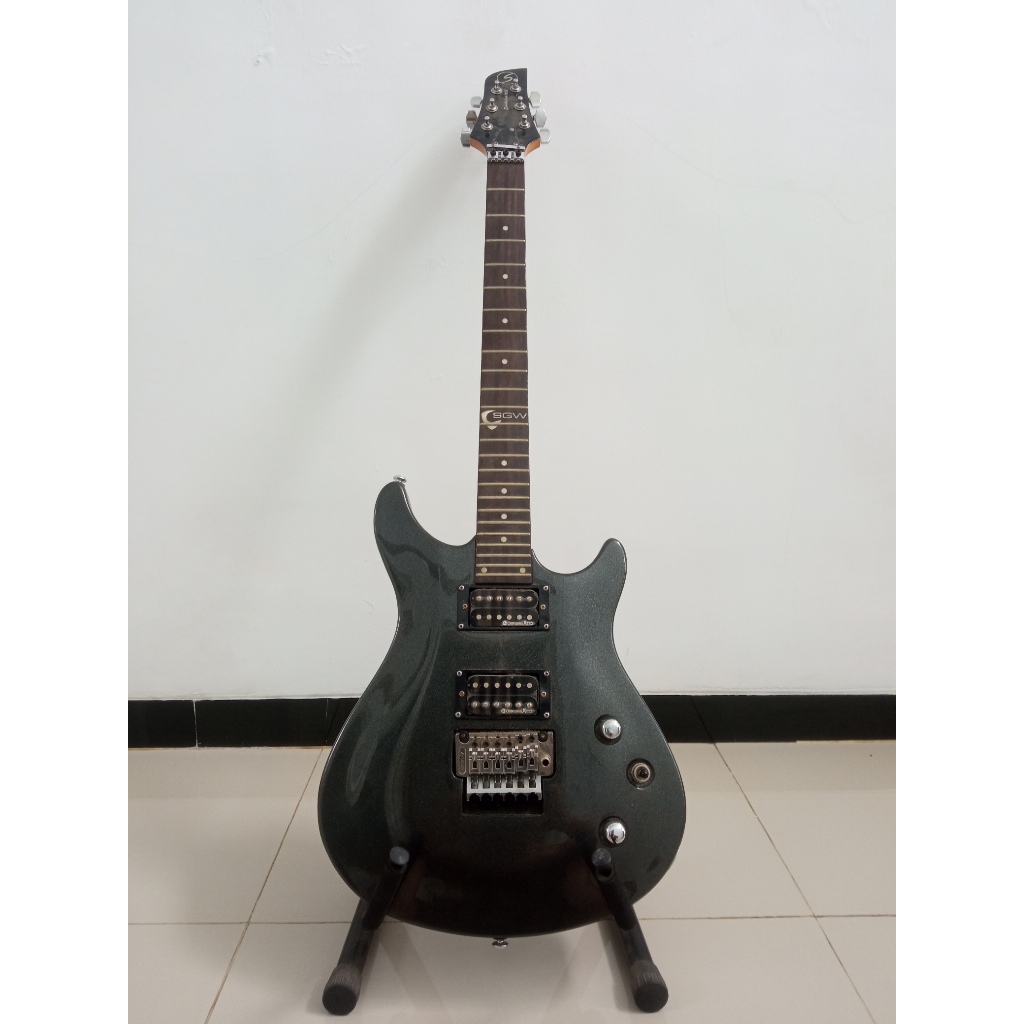 Gitar Elektrik Samick SGW NSDR 80-FRB PBK (Pearl Black)
