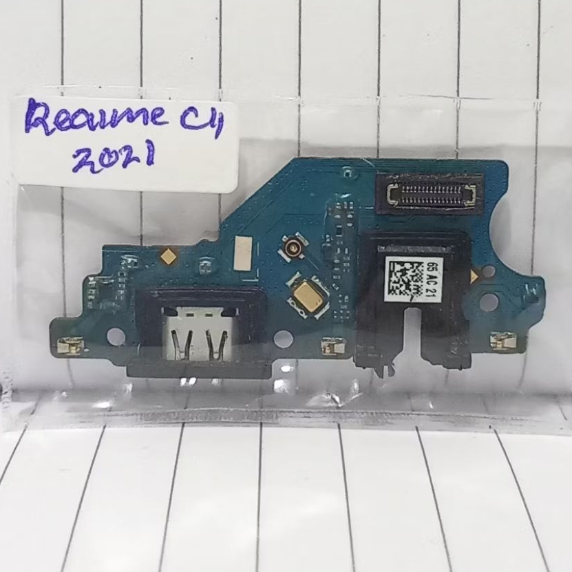 Konektor Cas / Papan Cas ORI Copotan Realme C11 2021 | Kondisi Konektor Cas Sudah Tes Normal