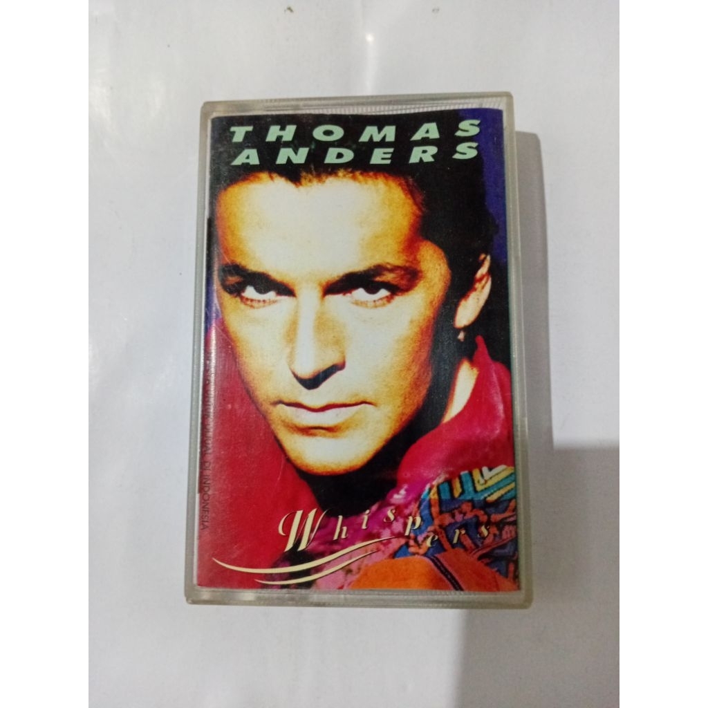kaset pita Thomas Anders ex vokalis Modern Talking. produksi tahun 1991. genre new wave. Rock.kondis