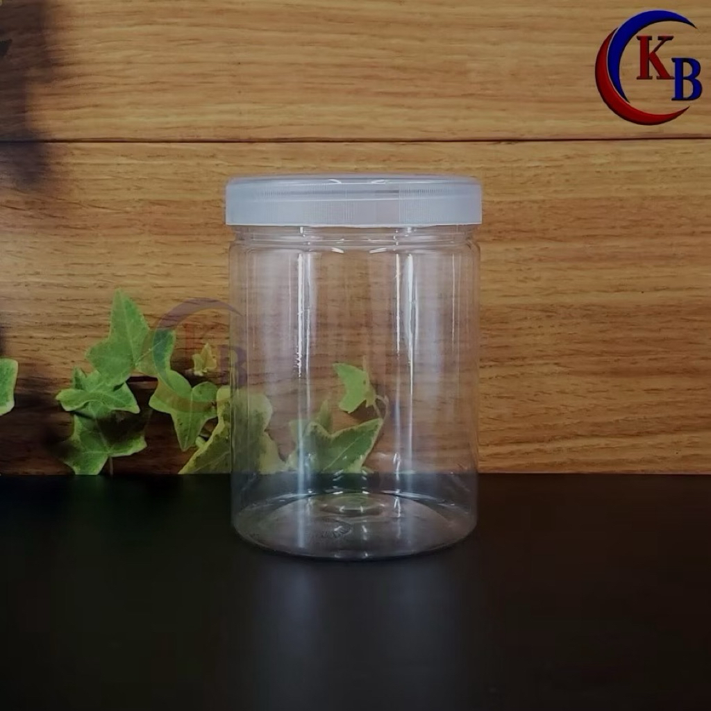 Toples jar 800ml / Toples tabung 800ml / Toples kue 800ml / Toples plastik 80