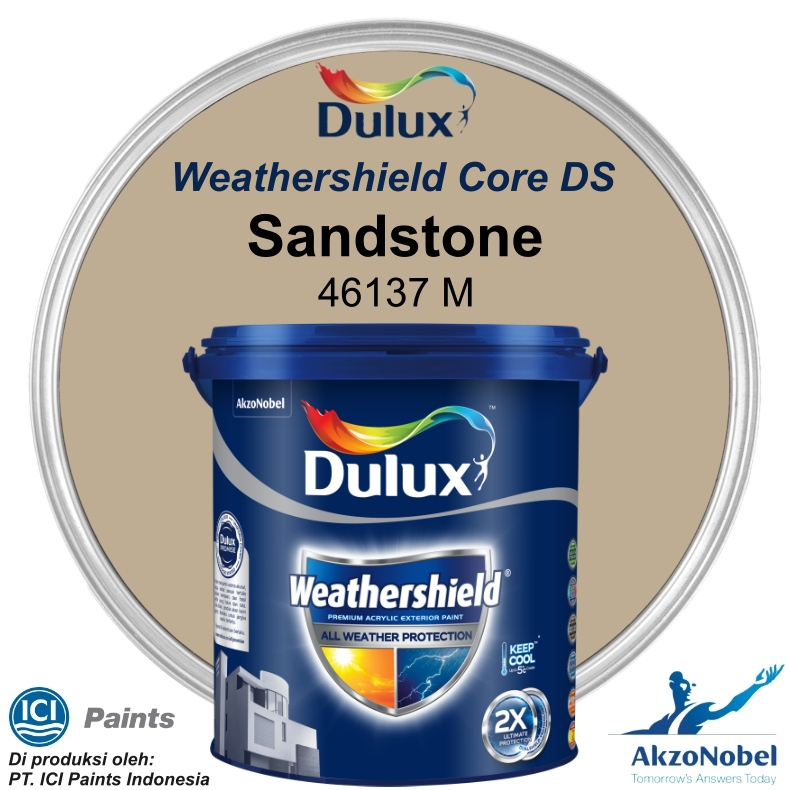 DULUX WEATHERSHIELD DS (TINTING) 46137 SANDSTONE - 2.5 LT