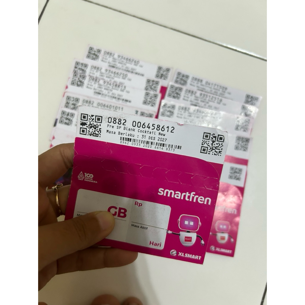 KARTU PERDANA SMARTFREN 3GB SIAP PAKAI