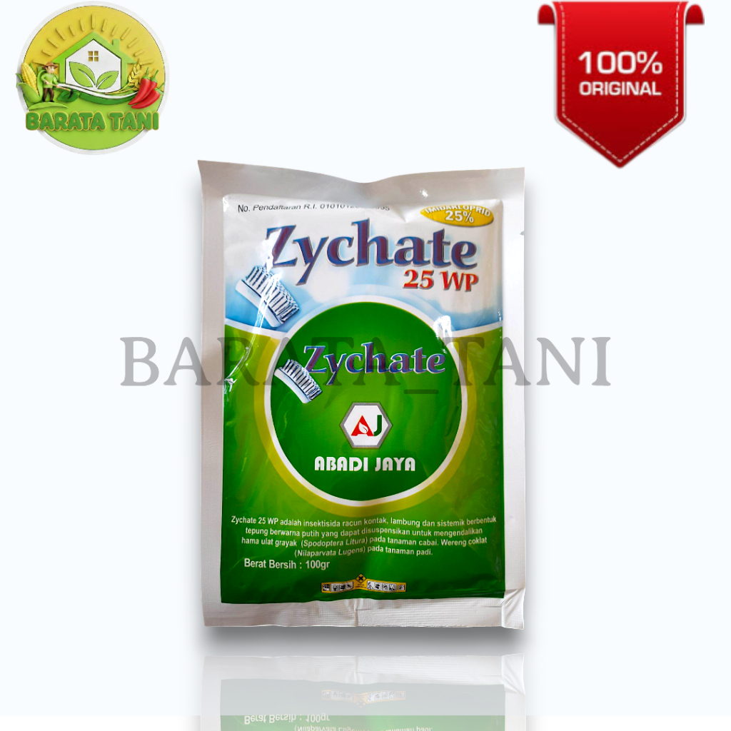 Zychate 25 WP 100Gr Insektisida Imidakloprid 25% Kemasan Baru ASLi