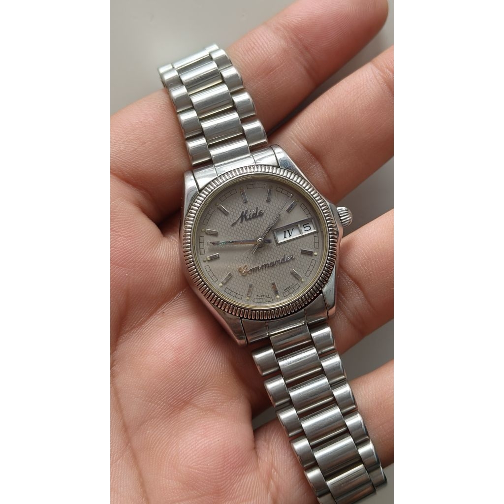 Jam Mido Commander President Ref 8297 Original Murah