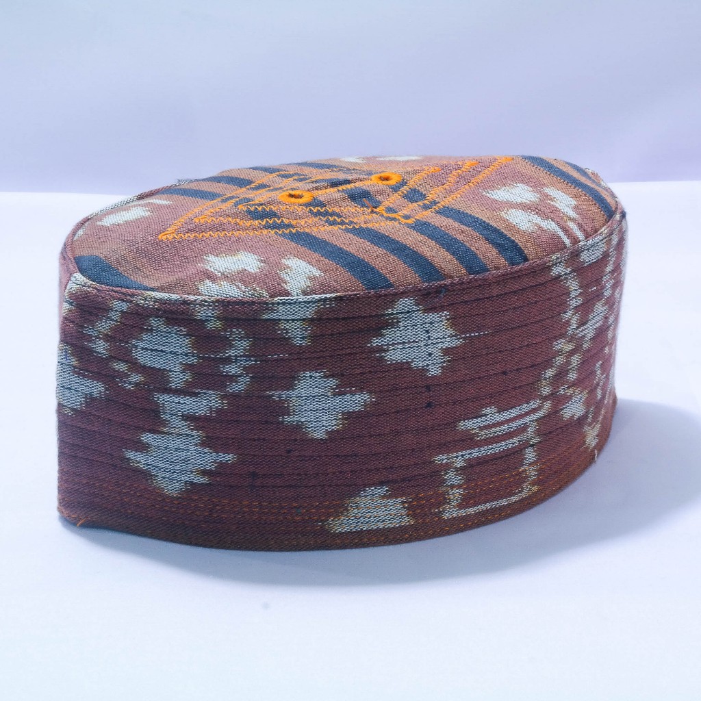 Peci etnik tenun khas lombok motif PCI6