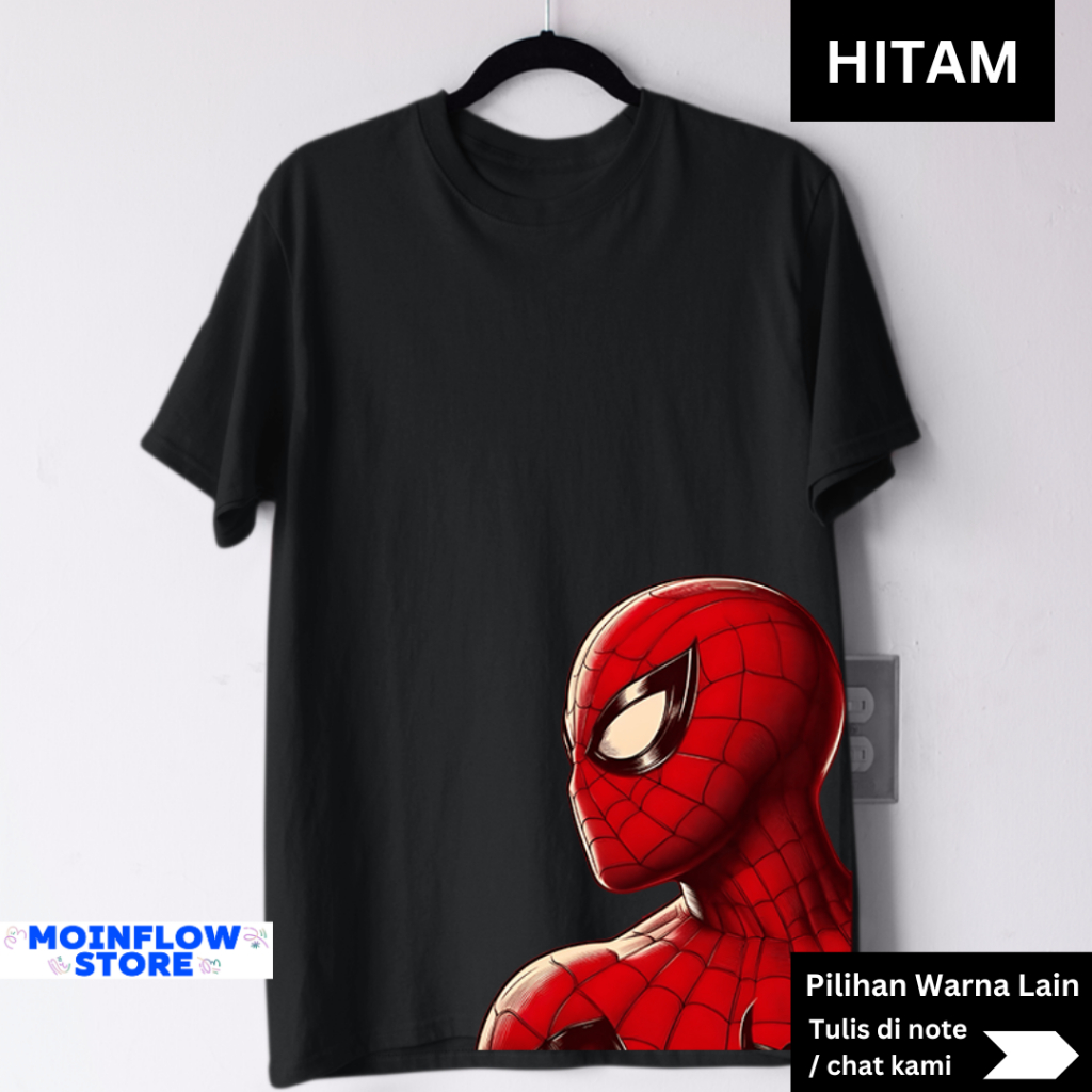 Kaos Superhero Spiderm4n Dewasa S–7XL Jumbo Big Size & Kaos Anak XS–XL (Usia 2–13 Tahun – Cotton Com
