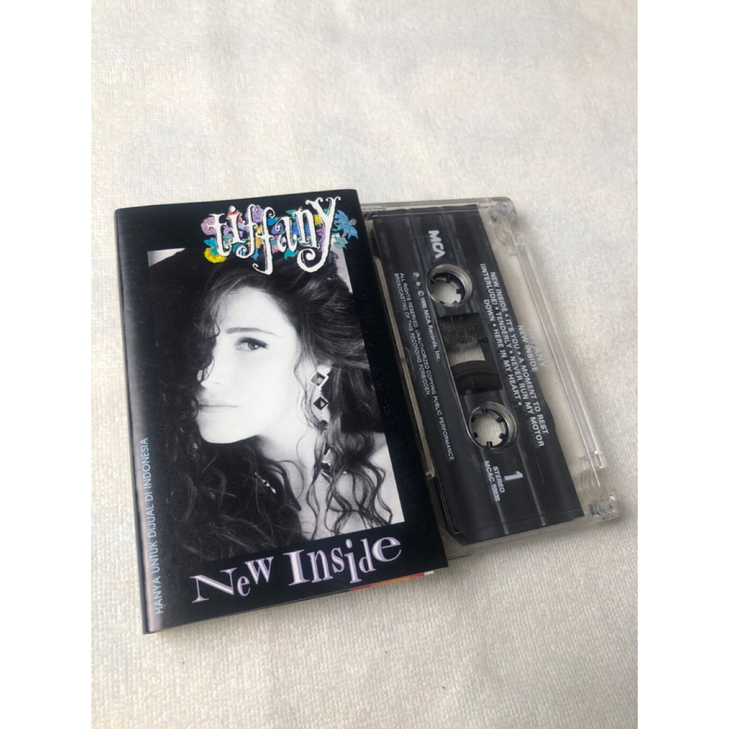 kaset pita tiffany album new inside