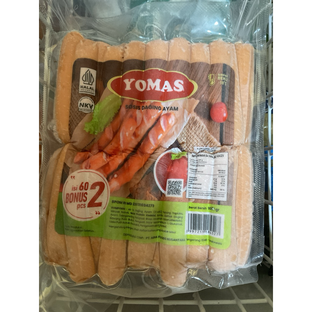 sosis ayam yomas