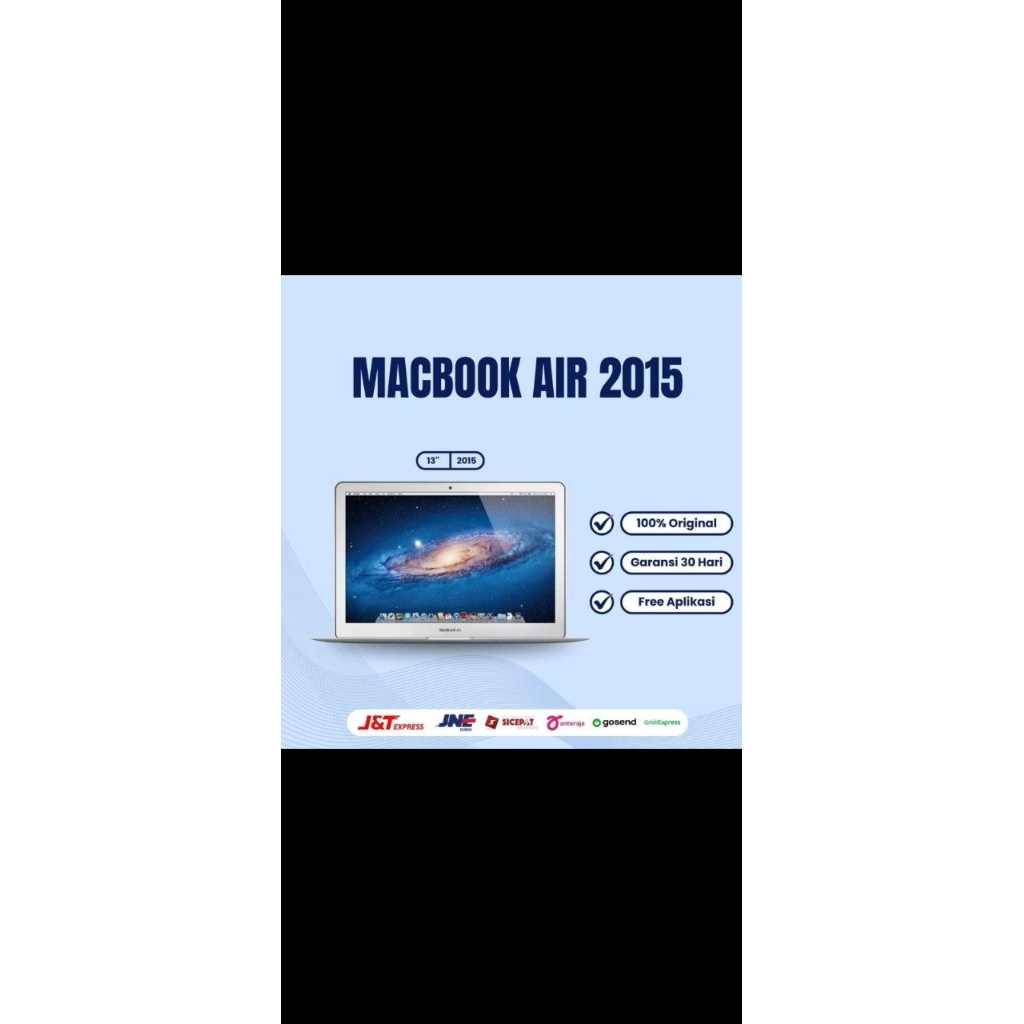 Macbook air 2015 (13inch) ssd 64/128/256 second original