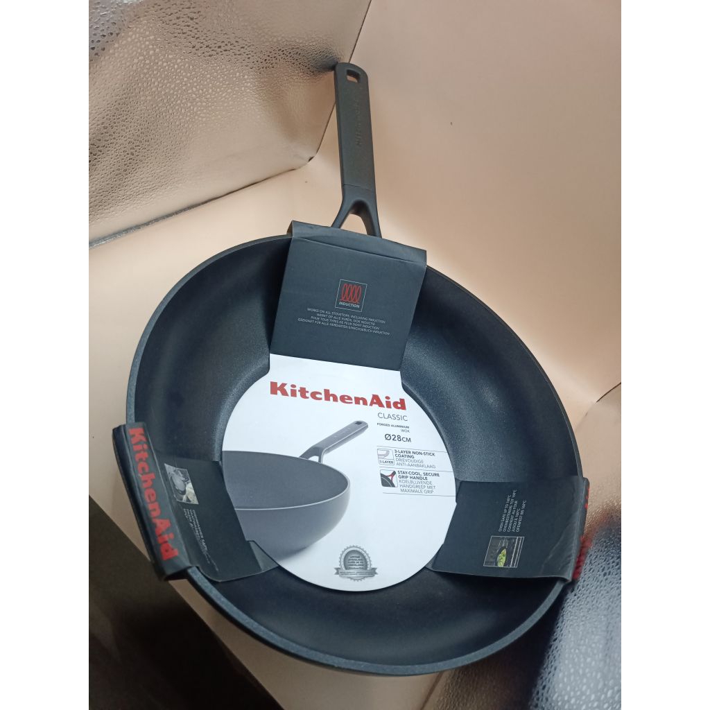 KitchenAid Classic forged alumunium Wok 28cm  CC003242-001