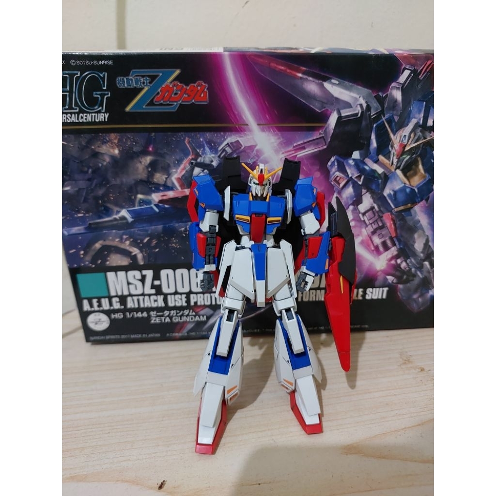 HG Zeta Gundam Loose lengkap Bandai