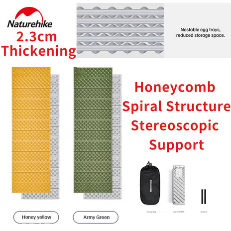 MATRAS LIPAT BUSA IXPE R2.6 EGG NEST FOLDING MAT NATUREHIKE CNK2650WS010