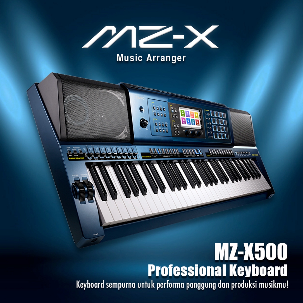 CASIO Keyboard Arranger MZ-X500 - Indonesia Rhythms Style Sampling