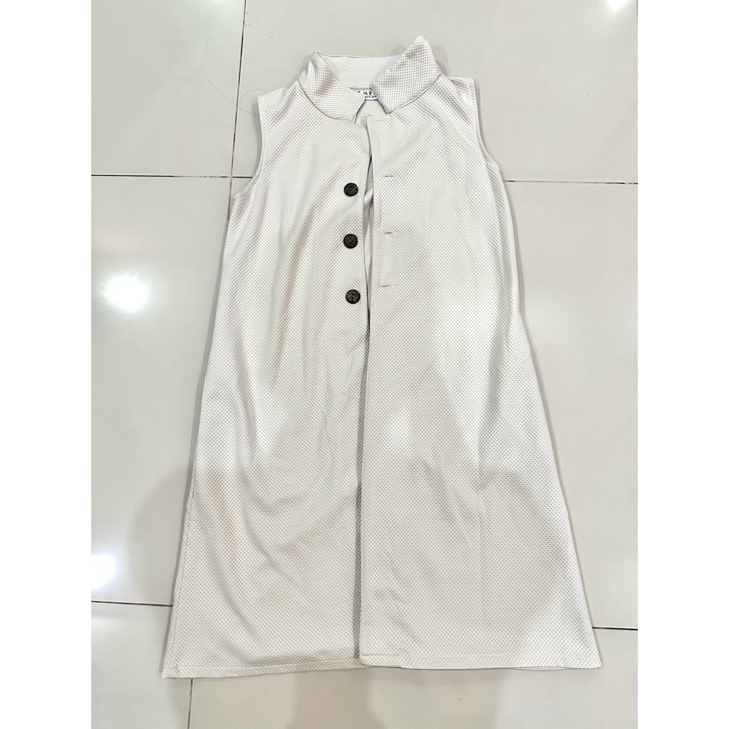 #006 - BLAZER/ OUTER TANPA LENGAN