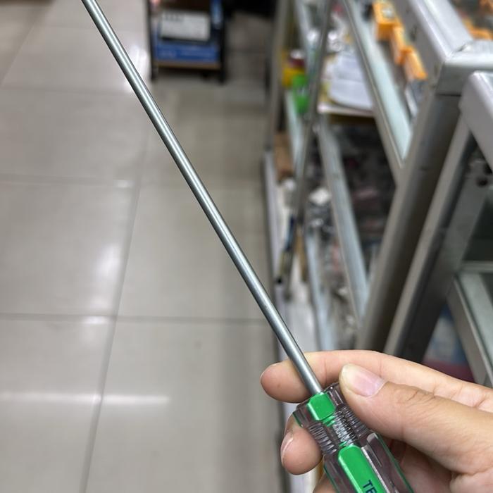 Obeng Plus 12 inch Tekiro Diameter 5mm Panjang Besi 30cm Magnet