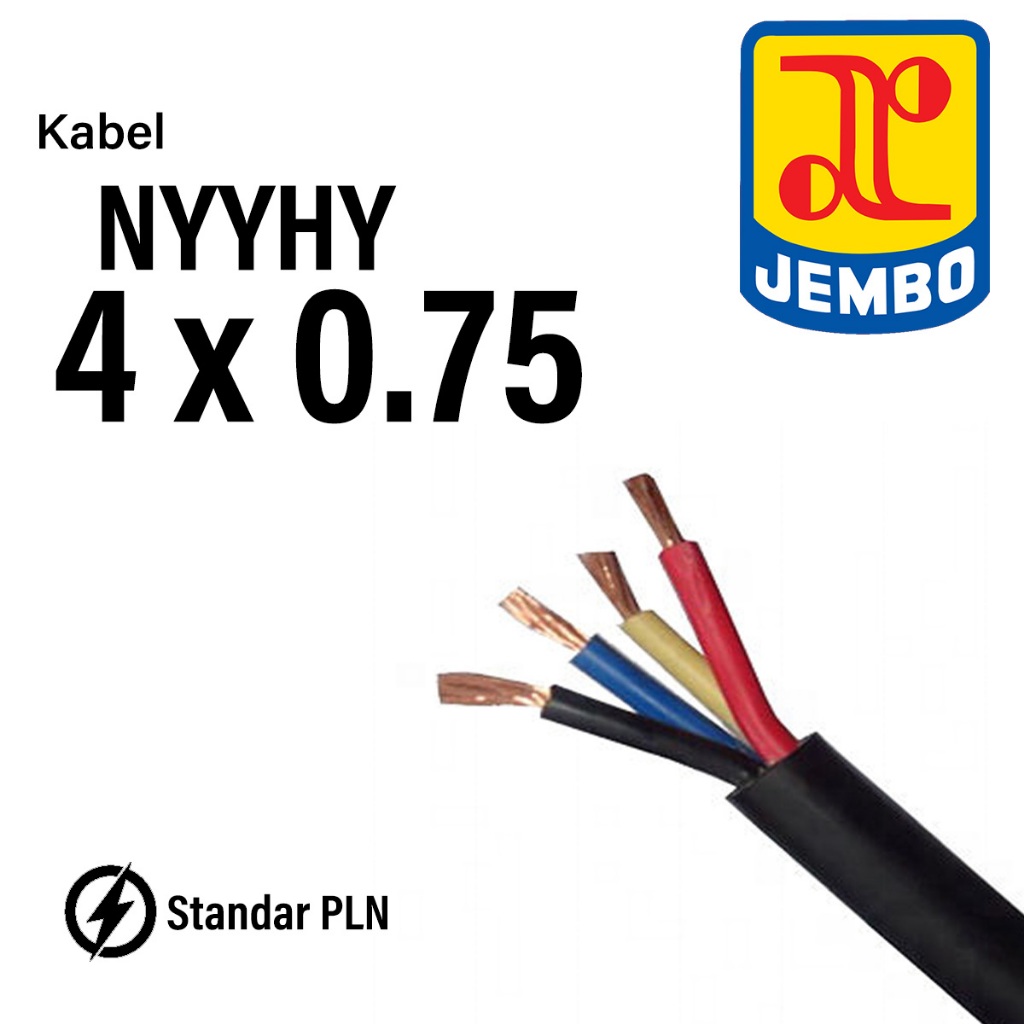 Kabel NYYHY 4 x 0.75 Jembo
