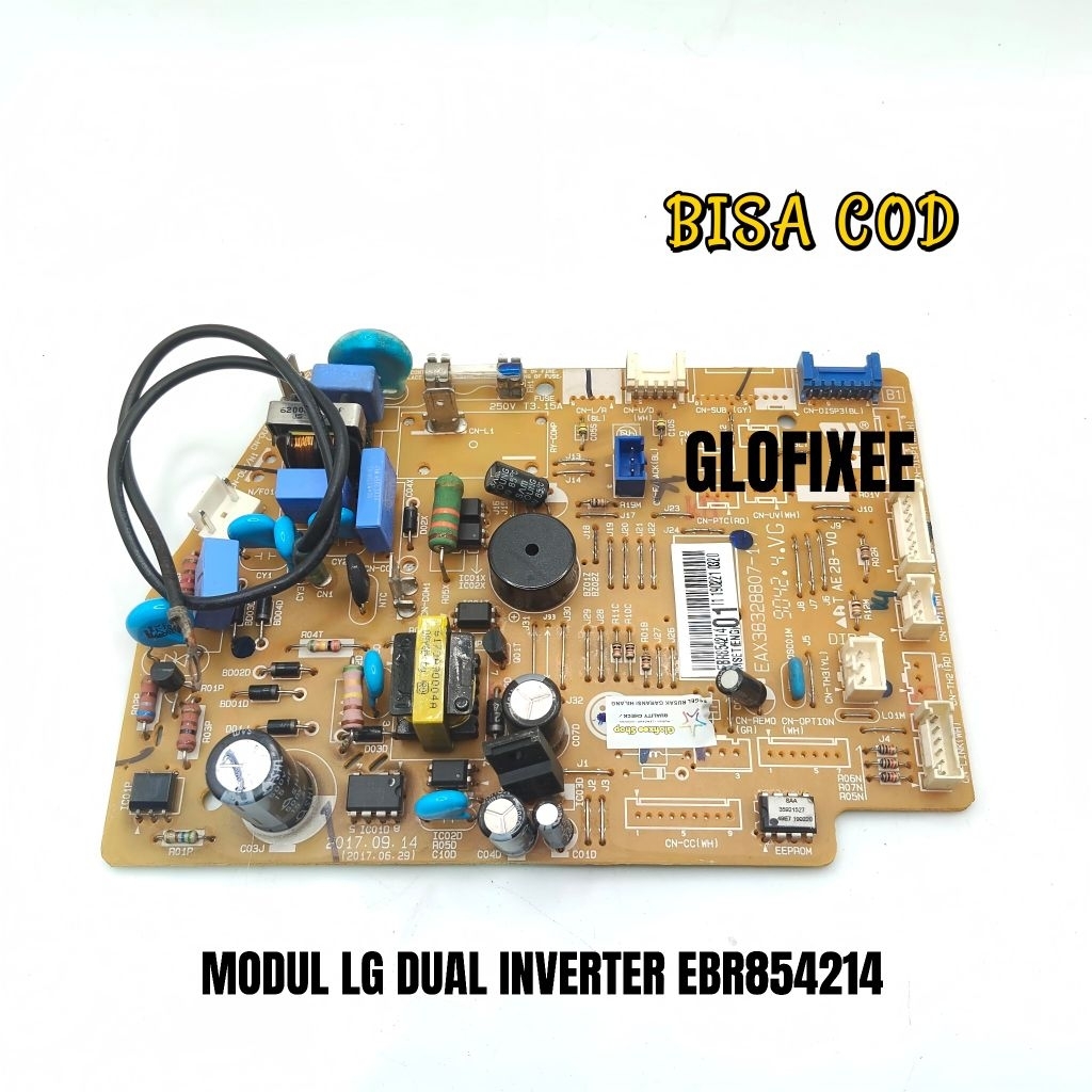MODUL AC LG DUAL INVERTER PCB AC LG INVERTER EBR854214